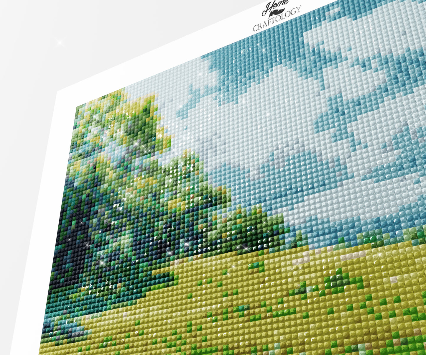 A Path with Melting Snow - Time Limited Exclusive Diamond Painting Kit