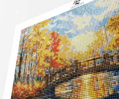 Bridge Crossing Calm Waters - Time Limited Exclusive Diamond Painting Kit