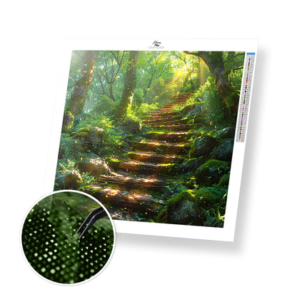 Steps Along the Forest Path - Time Limited Exclusive Diamond Painting Kit