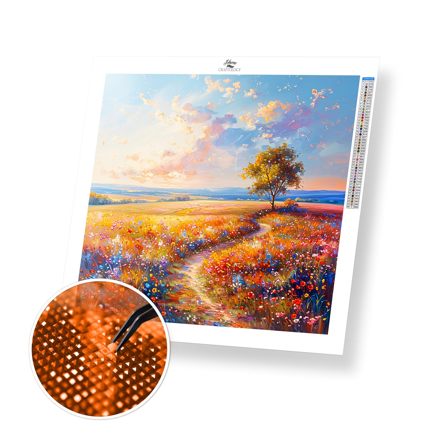 Walking Through the Meadow - Time Limited Exclusive Diamond Painting Kit