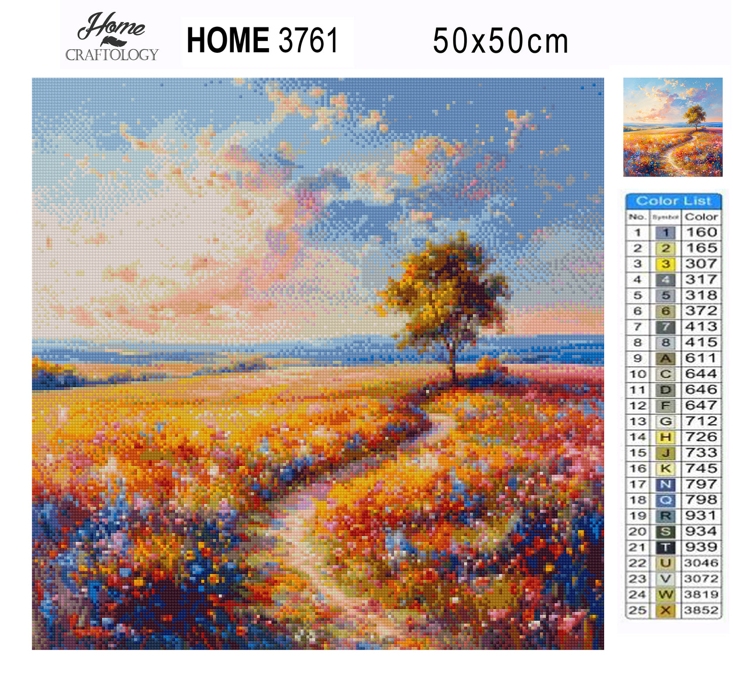 Walking Through the Meadow - Time Limited Exclusive Diamond Painting Kit