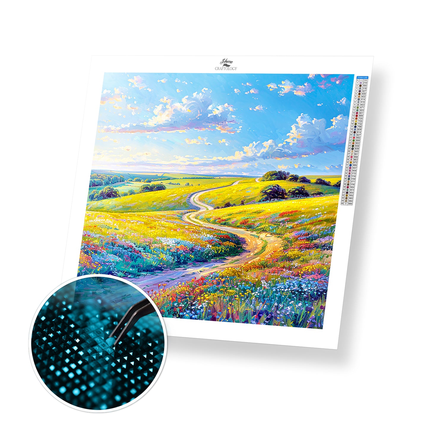 Winding Country Road - Time Limited Exclusive Diamond Painting Kit
