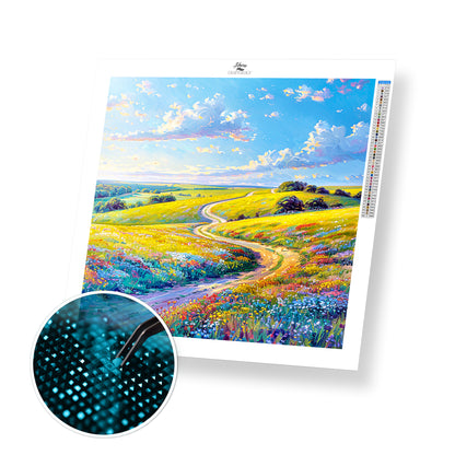 Winding Country Road - Time Limited Exclusive Diamond Painting Kit