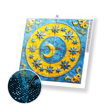 Celestial Sun and Moon - Time Limited Exclusive Diamond Painting Kit