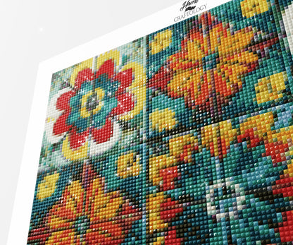 Festive Tiles - Time Limited Exclusive Diamond Painting Kit