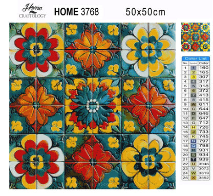Festive Tiles - Time Limited Exclusive Diamond Painting Kit