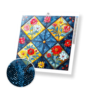 Fiesta Diamond Bloom - Time Limited Exclusive Diamond Painting Kit