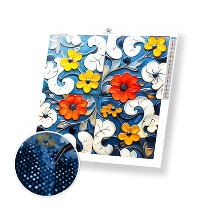 Fiesta Swirls - Time Limited Exclusive Diamond Painting Kit