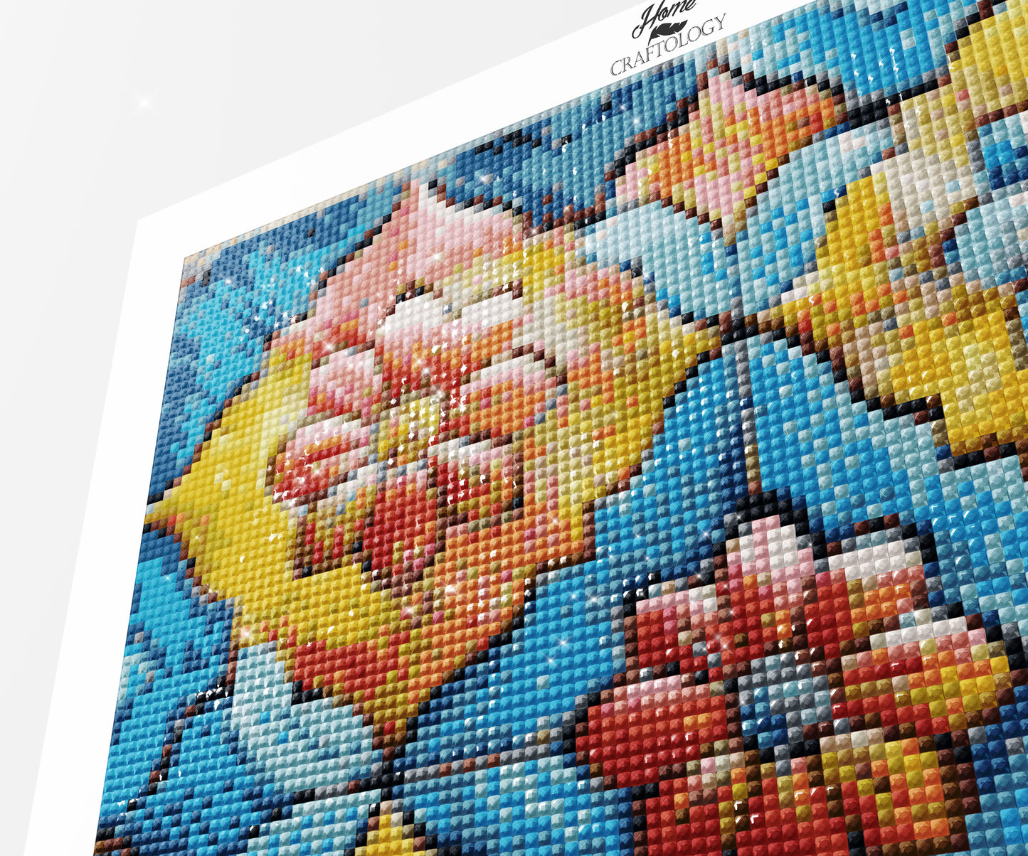 Layered Petal Design - Time Limited Exclusive Diamond Painting Kit