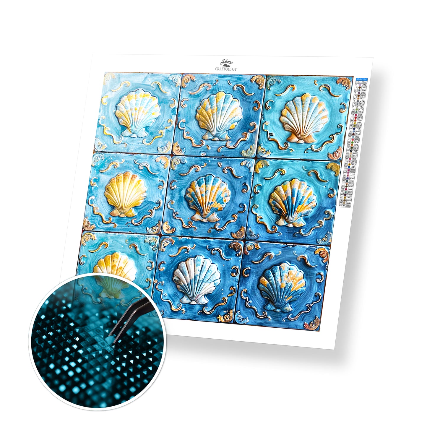 Mediterranean Tides - Time Limited Exclusive Diamond Painting Kit