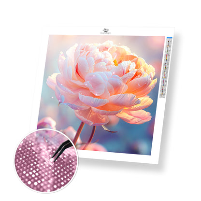 Soft Glow Peony - Time Limited Exclusive Diamond Painting Kit