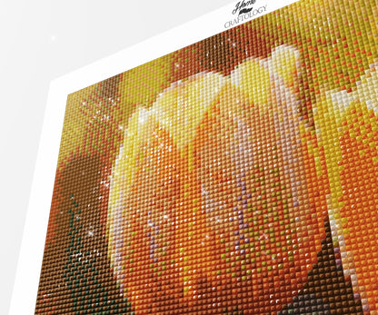Tulips in Warm Light - Time Limited Exclusive Diamond Painting Kit
