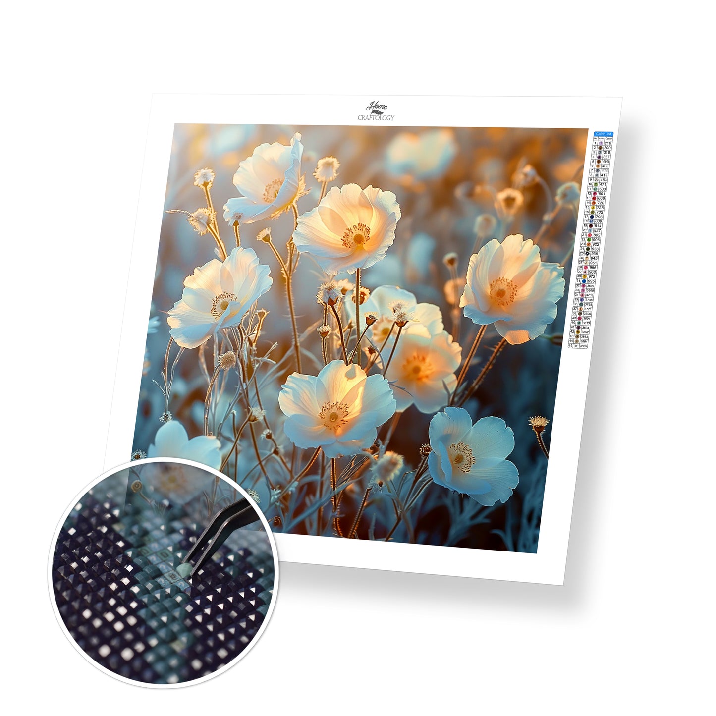 Wildflower Morning Light - Time Limited Exclusive Diamond Painting Kit