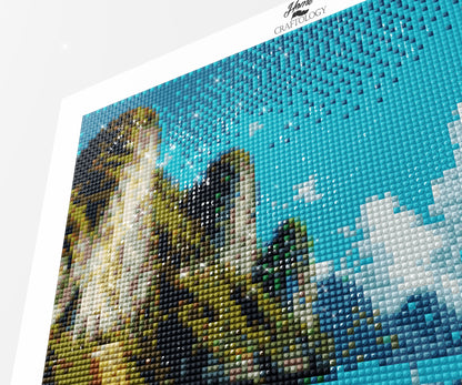 Island Boat Escape - Time Limited Exclusive Diamond Painting Kit