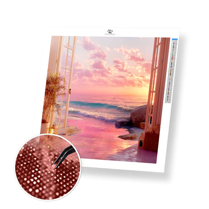 Pink Sky Paradise - Time Limited Exclusive Diamond Painting Kit
