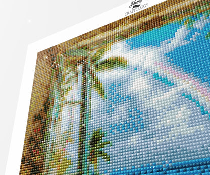 Rainbow Coast Escape - Time Limited Exclusive Diamond Painting Kit