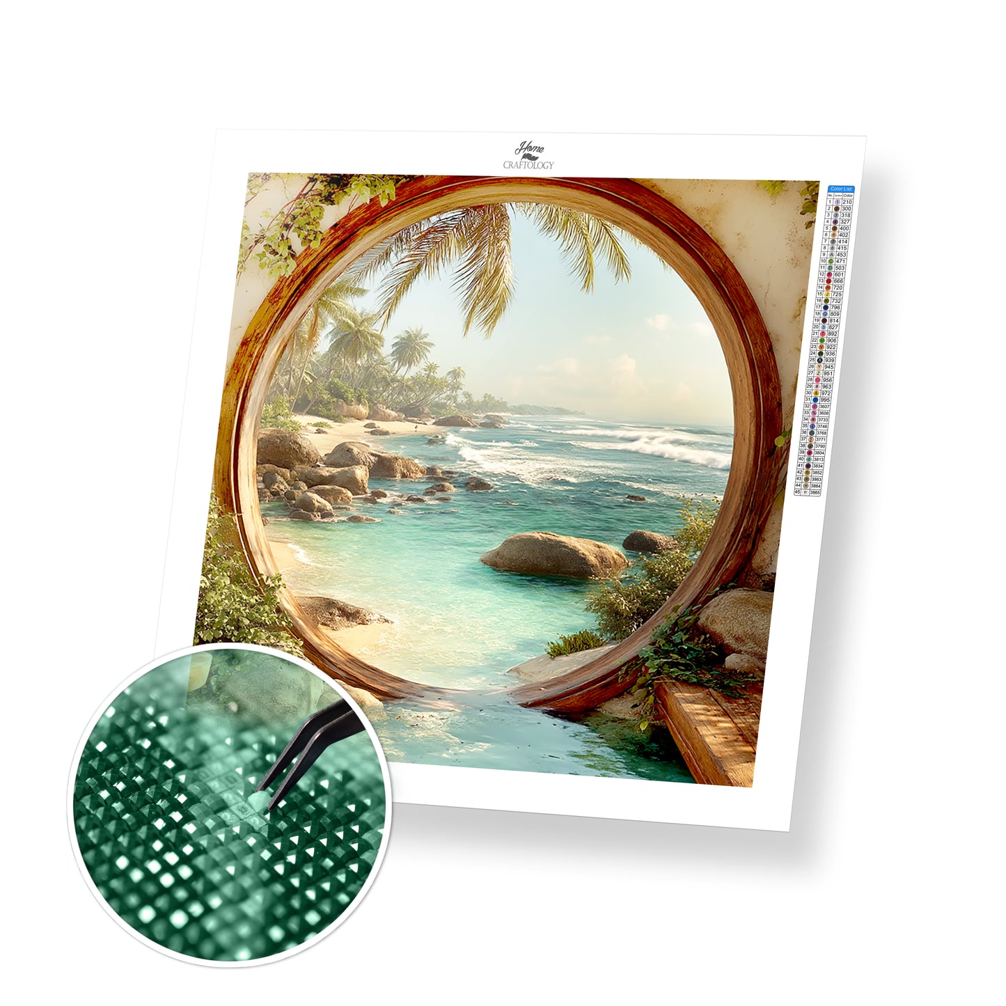 Shoreside Sanctuary - Time Limited Exclusive Diamond Painting Kit