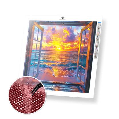Sunlit Horizon - Time Limited Exclusive Diamond Painting Kit