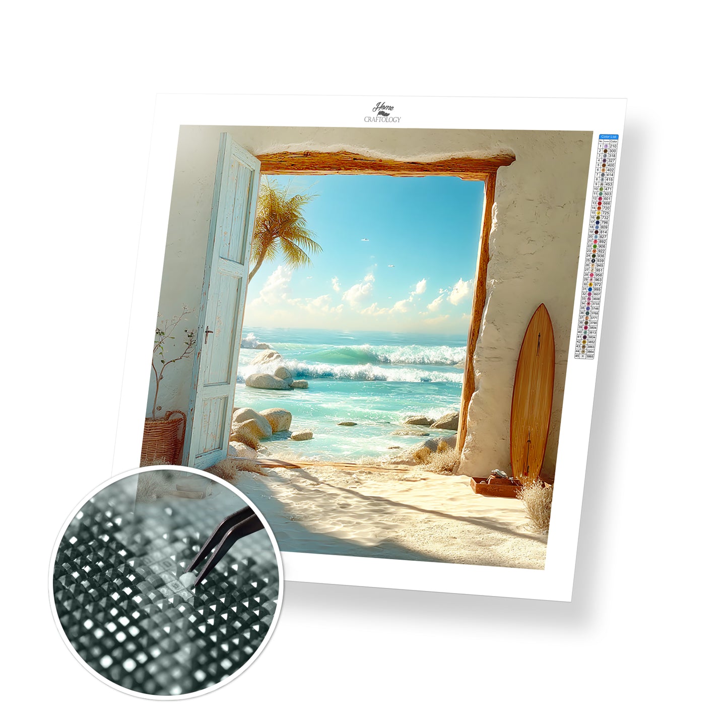 Surfside Serenity - Time Limited Exclusive Diamond Painting Kit
