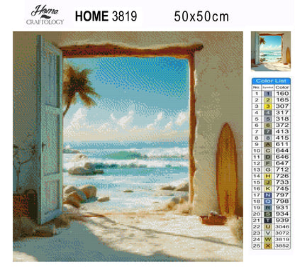 Surfside Serenity - Time Limited Exclusive Diamond Painting Kit