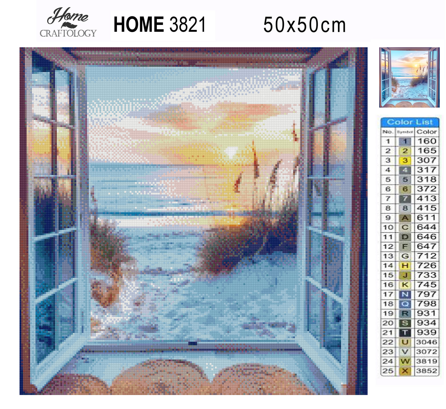 White Sands Sunset - Time Limited Exclusive Diamond Painting Kit