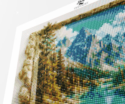 Beyond the Mountain Waters - Time Limited Exclusive Diamond Painting Kit