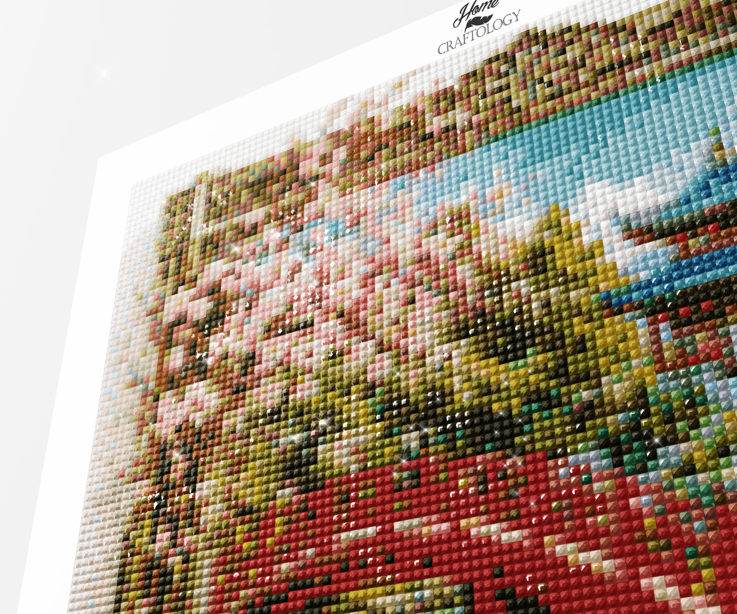 Sakura Pond Retreat - Time Limited Exclusive Diamond Painting Kit