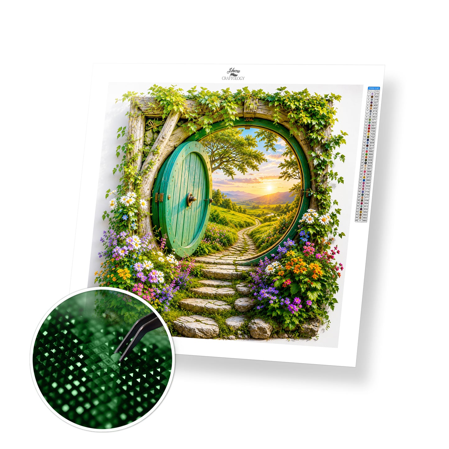 Secret Garden Portal - Time Limited Exclusive Diamond Painting Kit