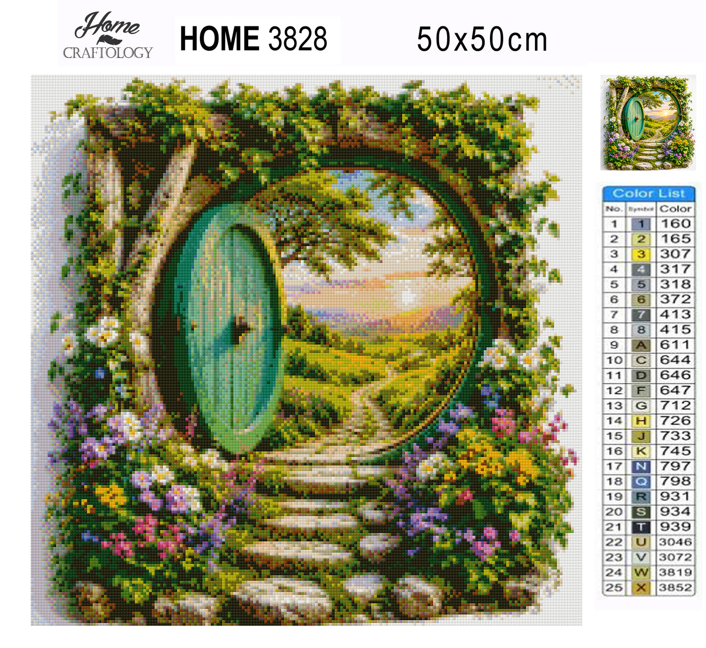 Secret Garden Portal - Time Limited Exclusive Diamond Painting Kit