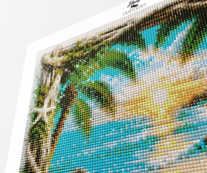 Tropical Sunset - Time Limited Exclusive Diamond Painting Kit