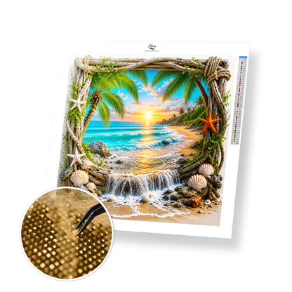Tropical Sunset - Time Limited Exclusive Diamond Painting Kit