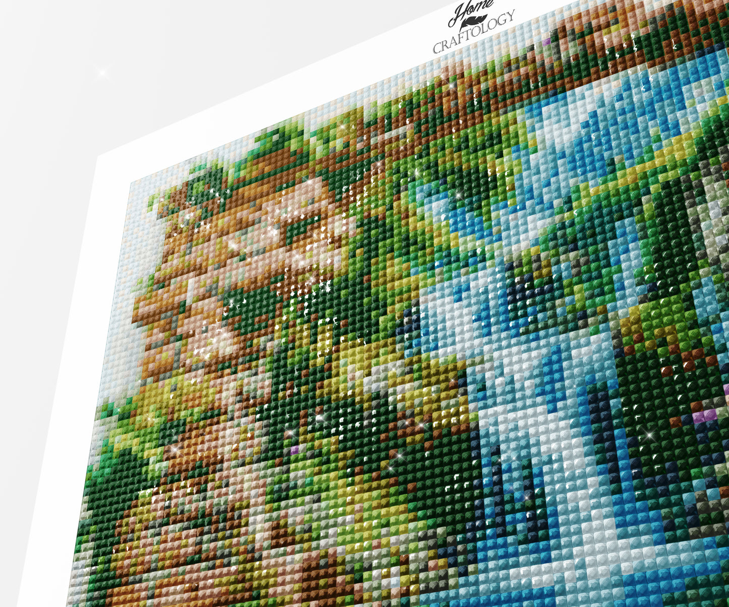 Waterfall Ruins - Time Limited Exclusive Diamond Painting Kit
