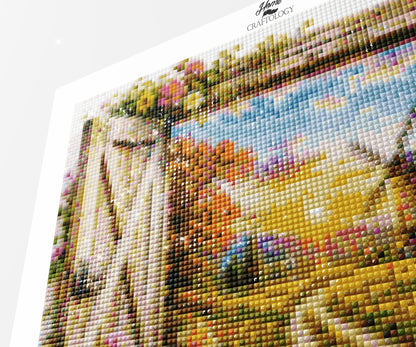Windmill at Golden Hour - Time Limited Exclusive Diamond Painting Kit