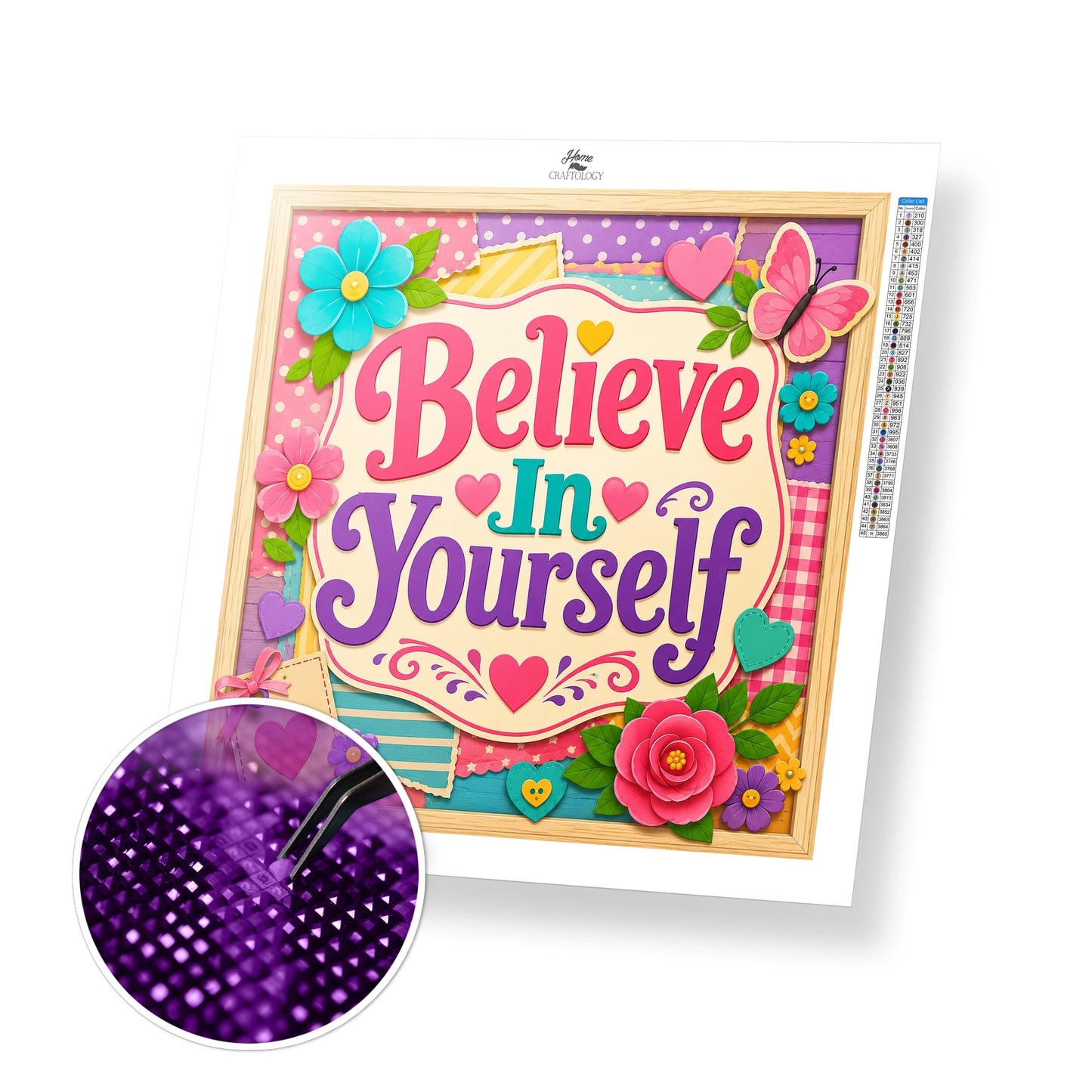 Believe In Yourself - Time Limited Exclusive Diamond Painting Kit