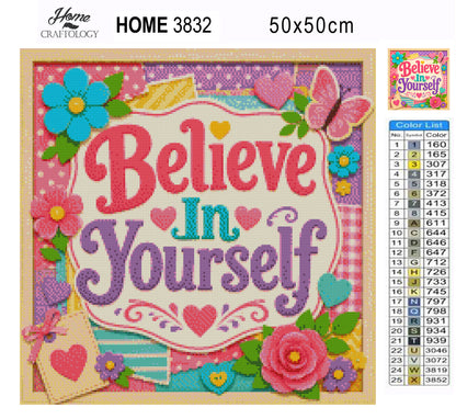 Believe In Yourself - Time Limited Exclusive Diamond Painting Kit
