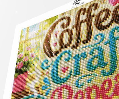 Coffee Craft Repeat - Time Limited Exclusive Diamond Painting Kit