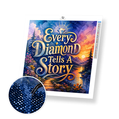 Every Diamond Tells A Story - Time Limited Exclusive Diamond Painting Kit