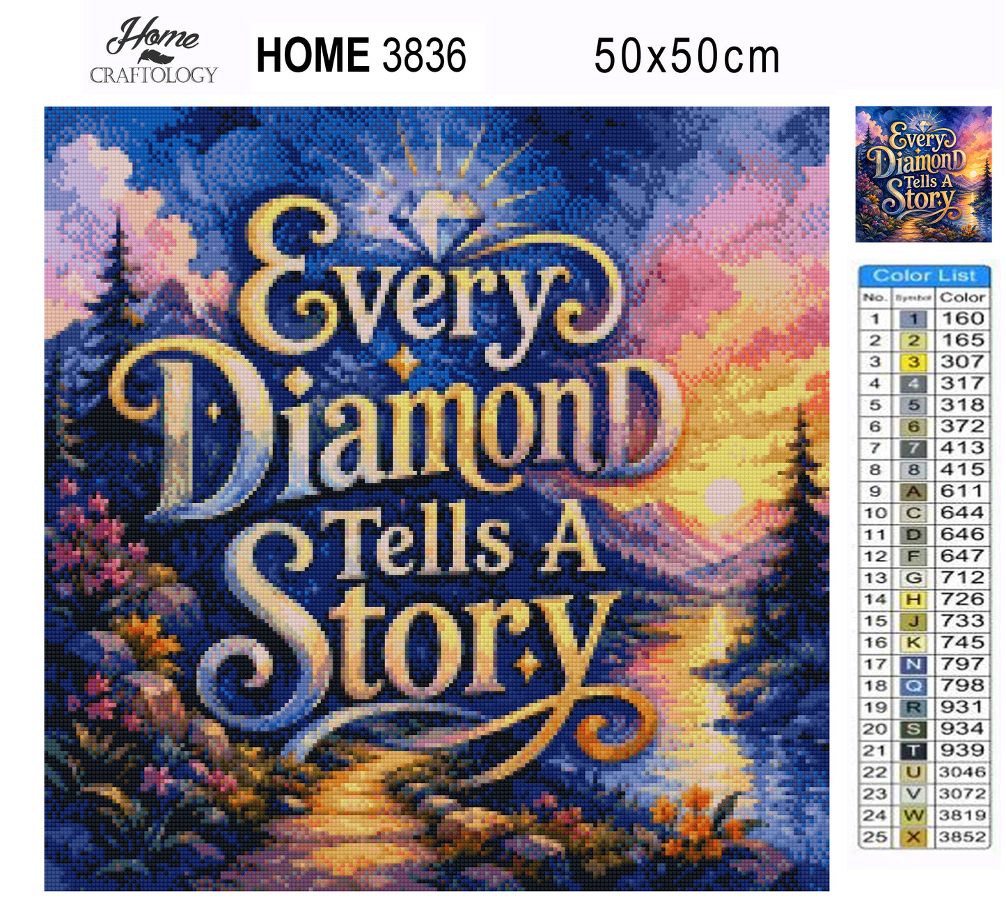Every Diamond Tells A Story - Time Limited Exclusive Diamond Painting Kit
