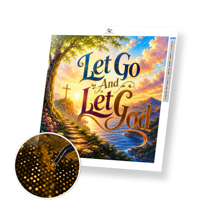 Let Go And Let God - Time Limited Exclusive Diamond Painting Kit