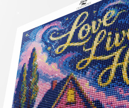 Love Lives Here - Time Limited Exclusive Diamond Painting Kit
