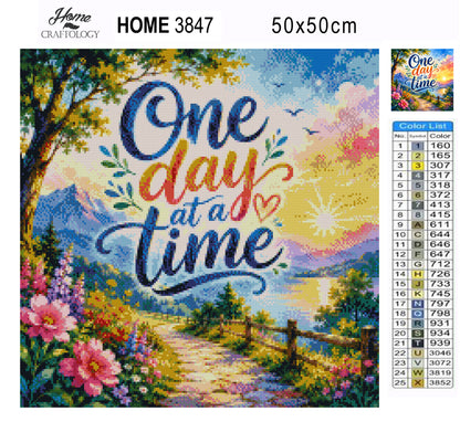 One Day At A Time - Time Limited Exclusive Diamond Painting Kit
