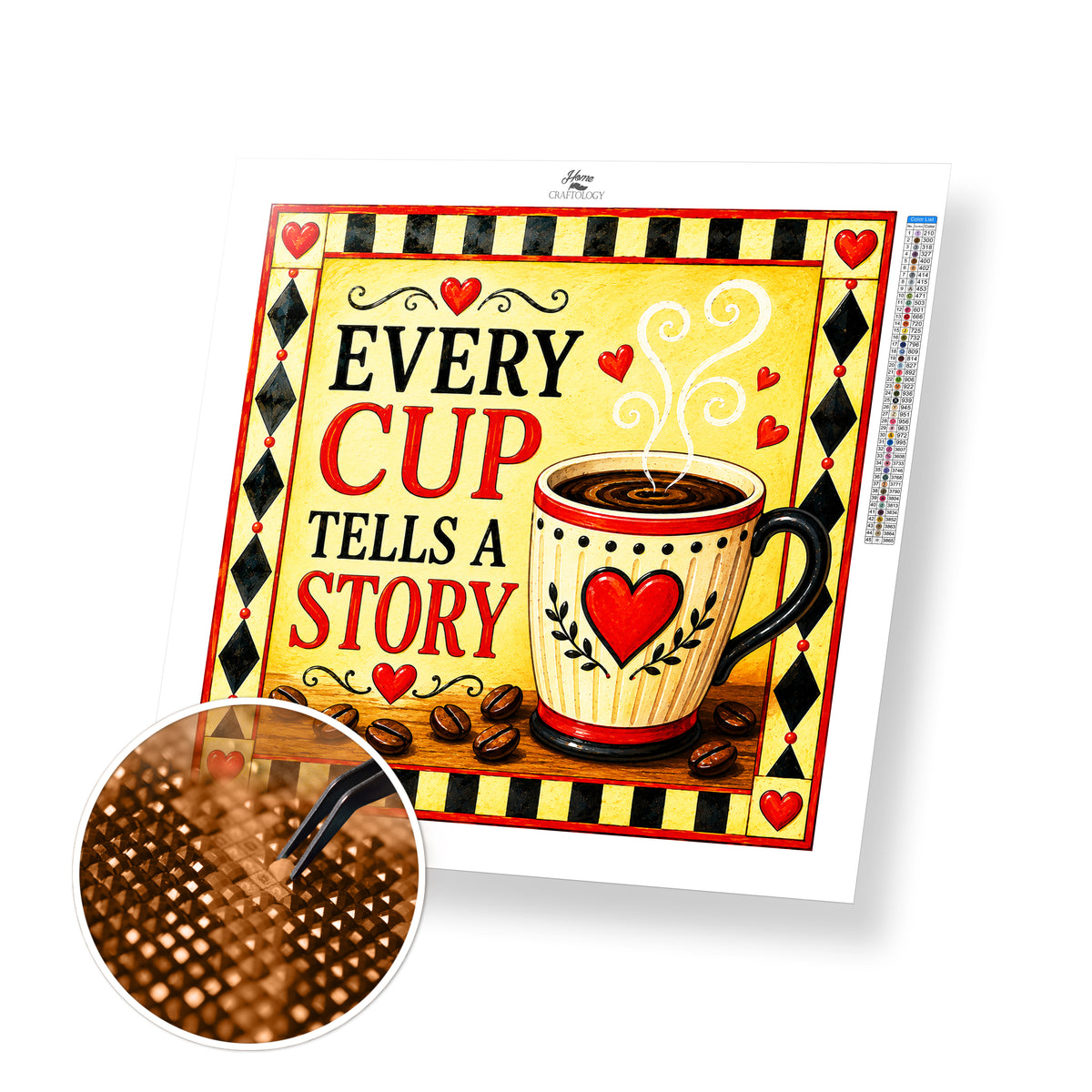 Every Cup Tells a Story - Time Limited Exclusive Diamond Painting Kit