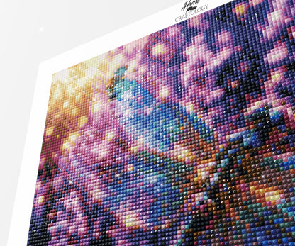 Amethyst Dragonfly - Time Limited Exclusive Diamond Painting Kit