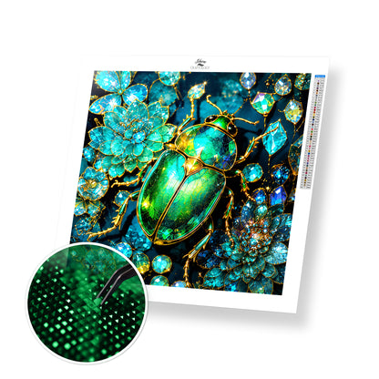 Emerald Beetle - Time Limited Exclusive Diamond Painting Kit