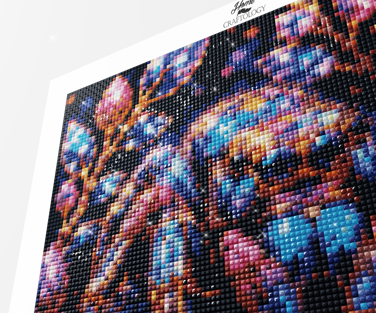 Enchanted Jumping Spider - Time Limited Exclusive Diamond Painting Kit