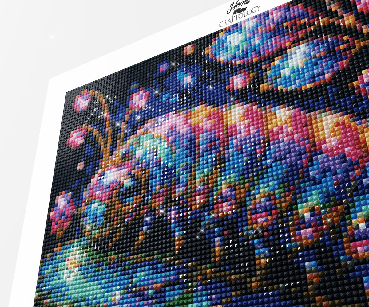 Gemstone Caterpillar - Time Limited Exclusive Diamond Painting Kit