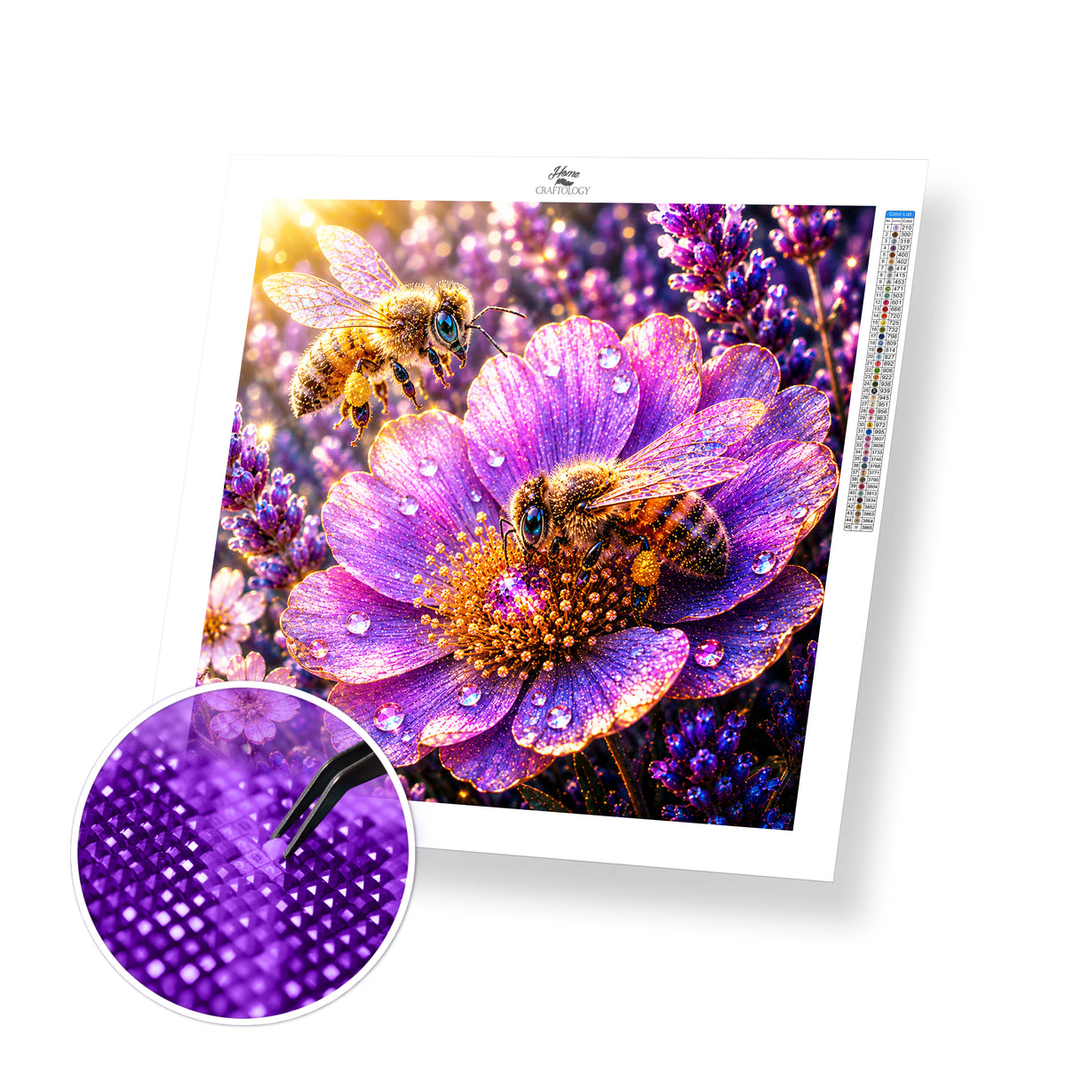 Lavender Honey - Time Limited Exclusive Diamond Painting Kit