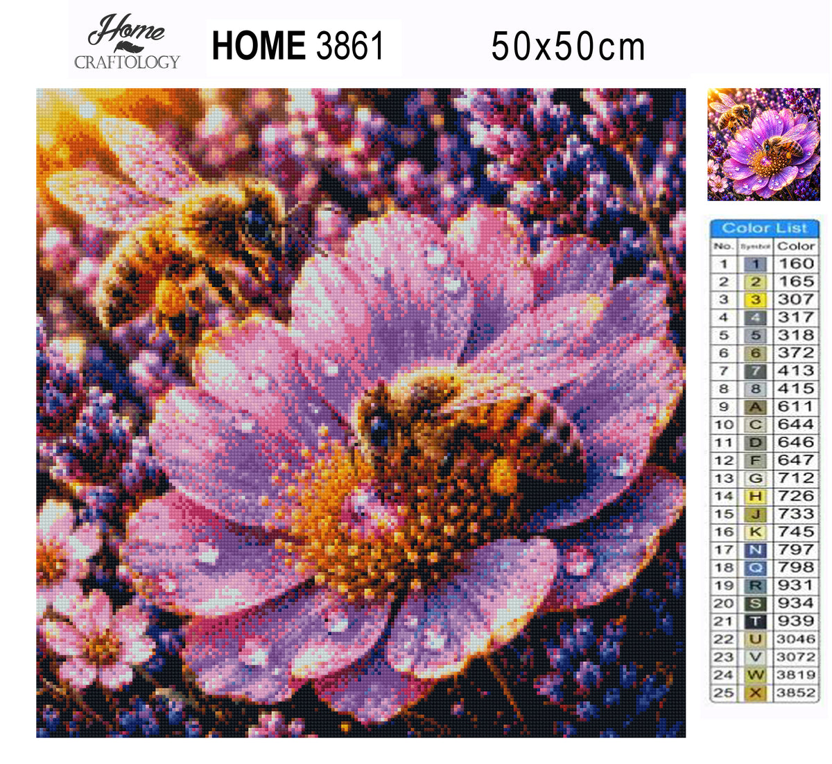 Lavender Honey - Time Limited Exclusive Diamond Painting Kit
