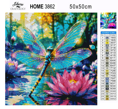 Mystic Dragonfly - Time Limited Exclusive Diamond Painting Kit