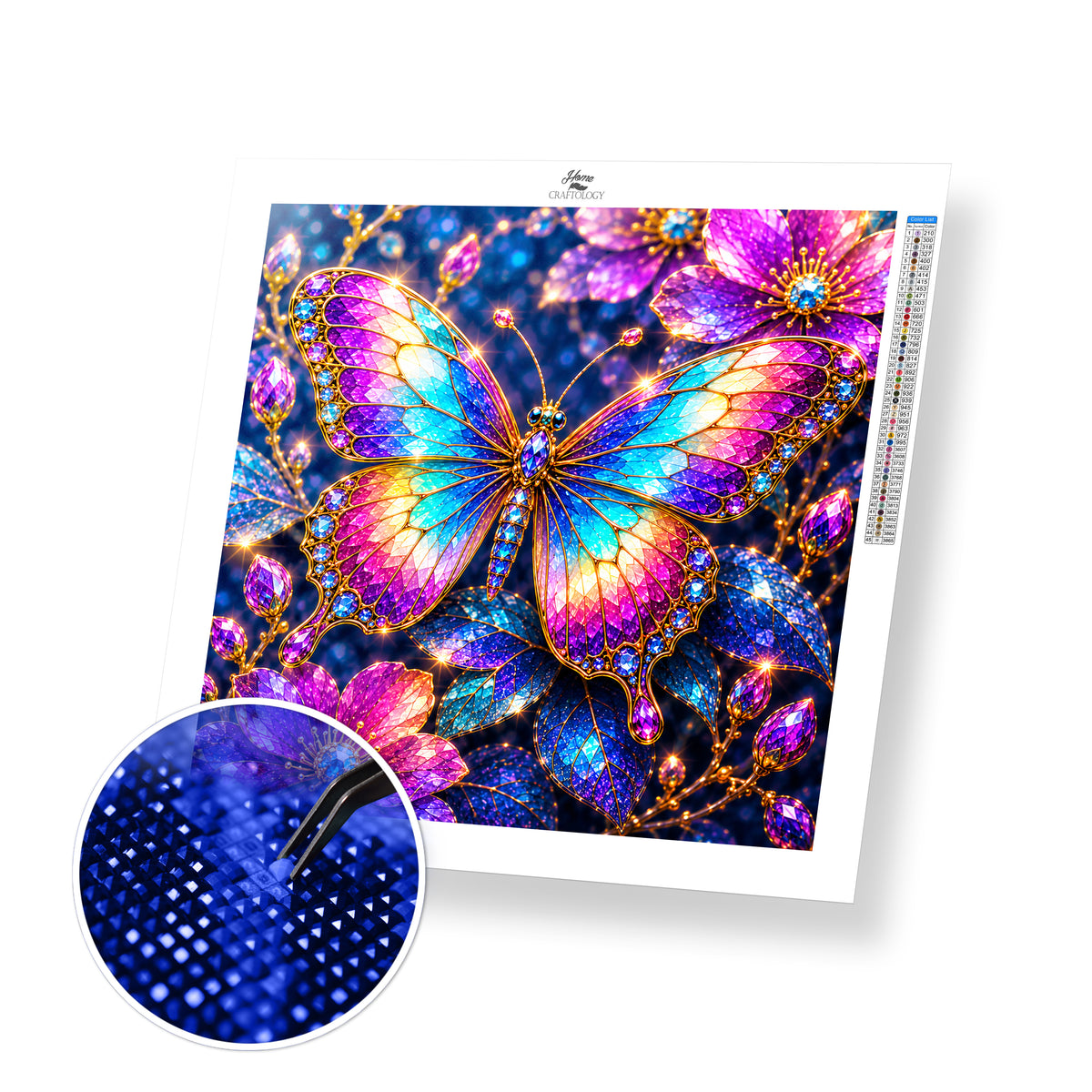 Radiant Wings - Time Limited Exclusive Diamond Painting Kit